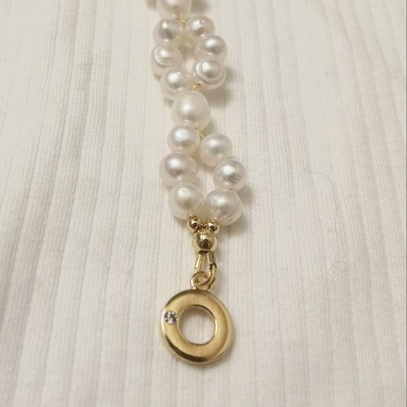 Freshwater pearl bracelet. - Picture 4 of 6